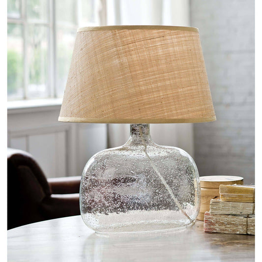 Seeded Oval Glass Table Lamp By Regina Andrew | Table Lamps | Modishstore