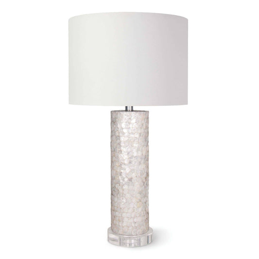 Scalloped Capiz Table Lamp By Regina Andrew | Table Lamps | Modishstore