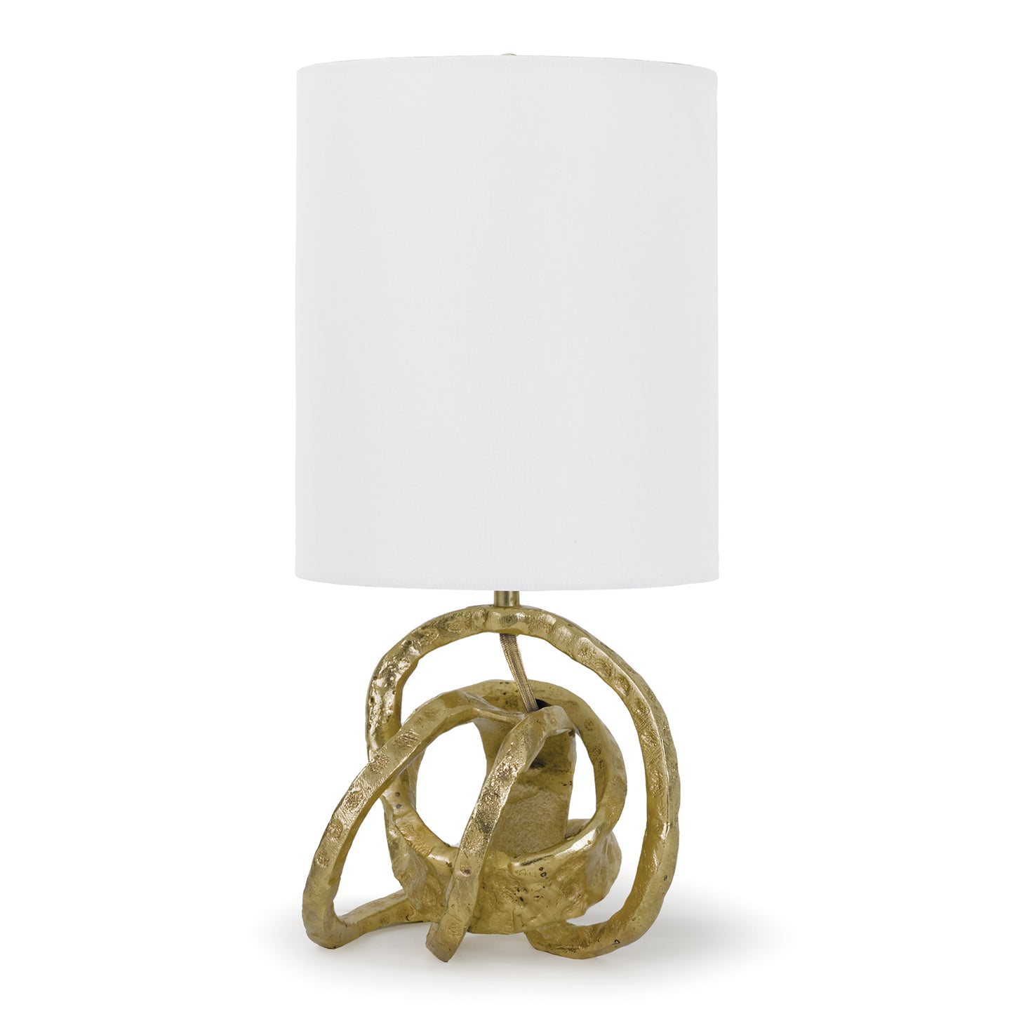 Mini Knot Lamp Soft Gold By Regina Andrew | Table Lamps | Modishstore