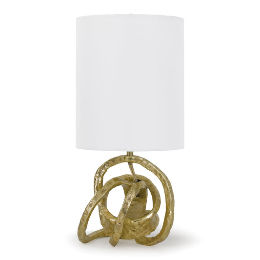 Mini Knot Lamp Soft Gold By Regina Andrew | Table Lamps | Modishstore