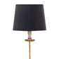 Clove Stem Buffet Table Lamp With Black Shade By Regina Andrew | Table Lamps | Modishstore - 6