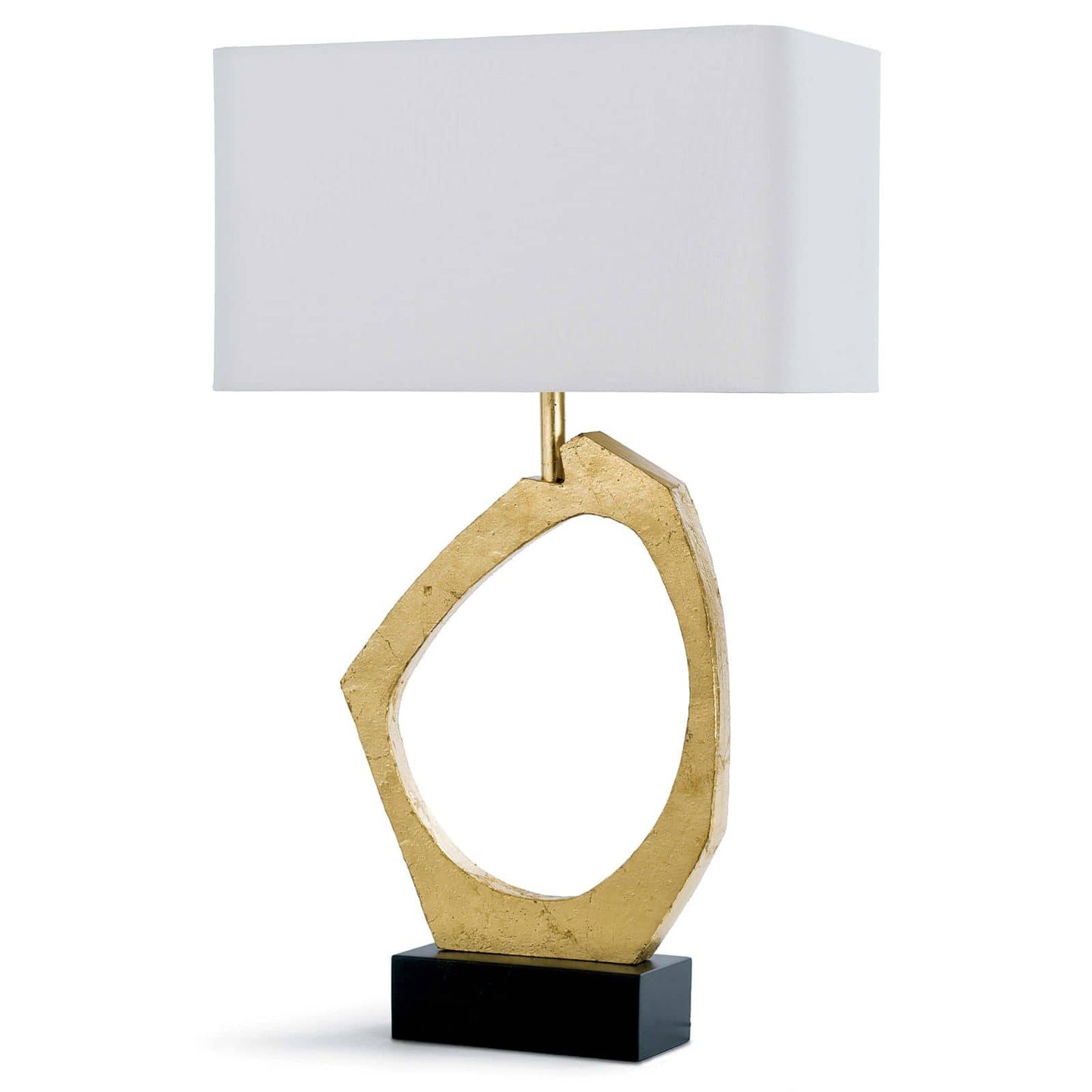 Manhattan Table Lamp Gold Leaf By Regina Andrew | Table Lamps | Modishstore - 2