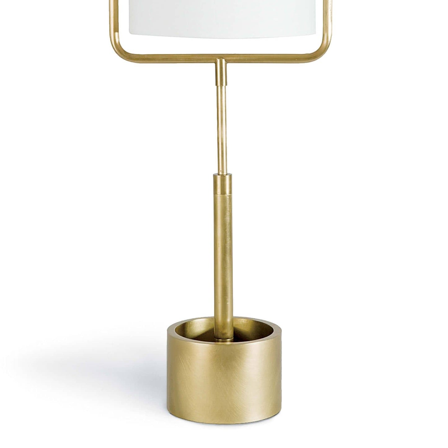Geo Rectangle Table Lamp Natural Brass By Regina Andrew | Table Lamps | Modishstore - 5