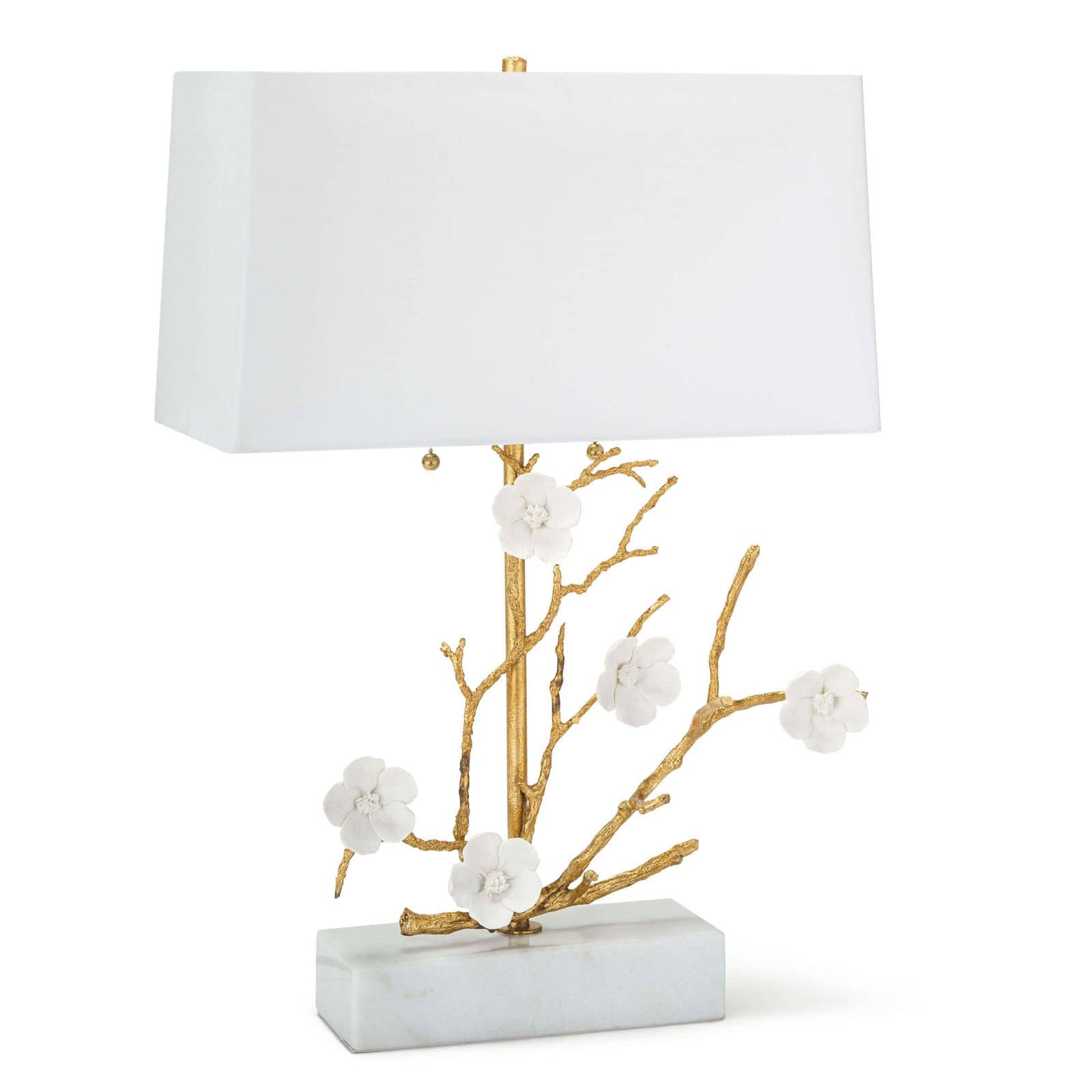 Cherise Horizontal Table Lamp Gold By Regina Andrew | Table Lamps | Modishstore - 2
