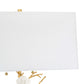 Cherise Horizontal Table Lamp Gold By Regina Andrew | Table Lamps | Modishstore - 7