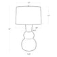 Hugo Ceramic Table Lamp By Regina Andrew | Table Lamps | Modishstore - 3
