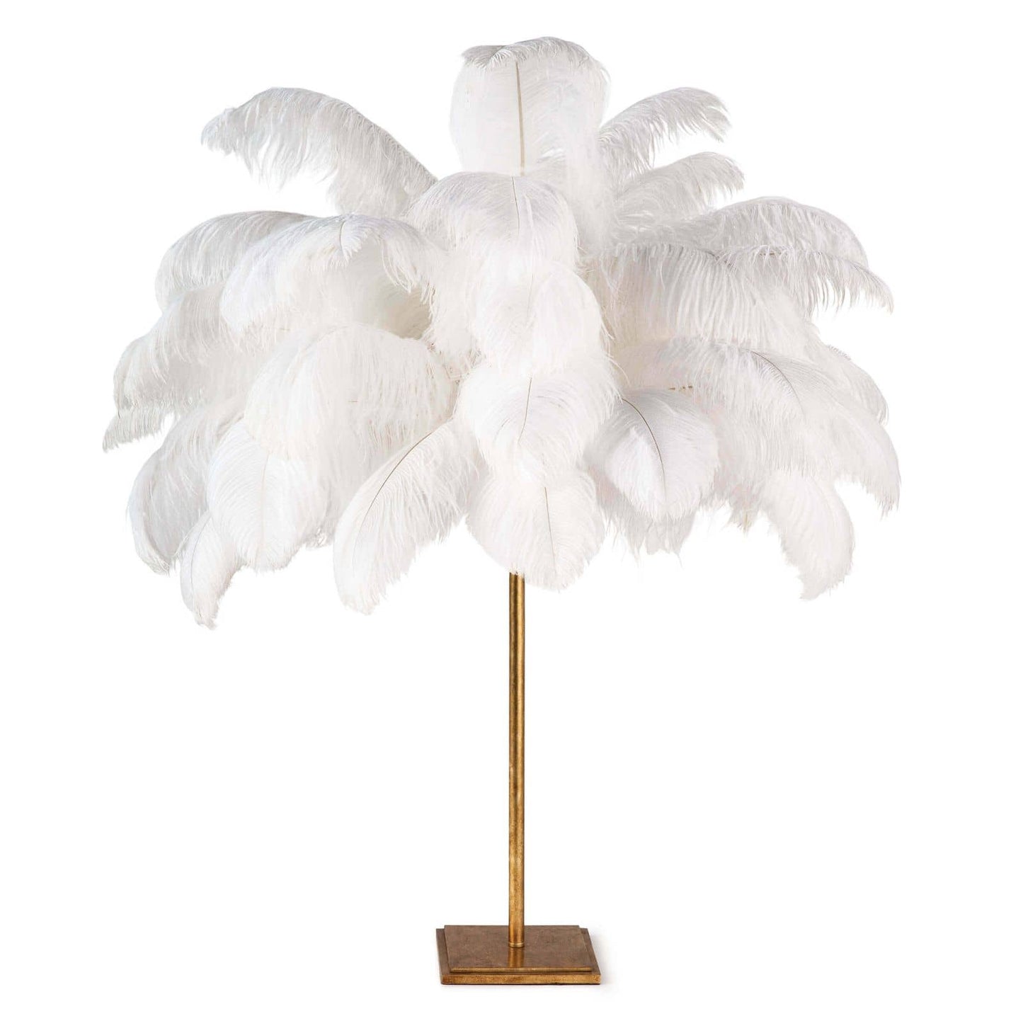 Josephine Feather Table Lamp By Regina Andrew | Table Lamps | Modishstore - 7
