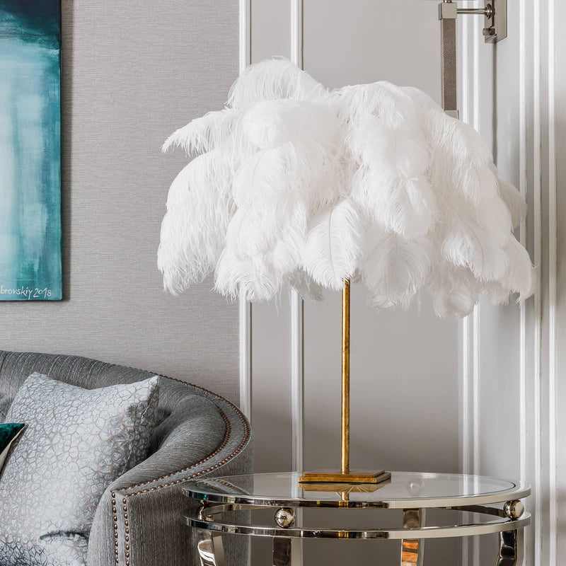 Josephine Feather Table Lamp By Regina Andrew | Table Lamps | Modishstore