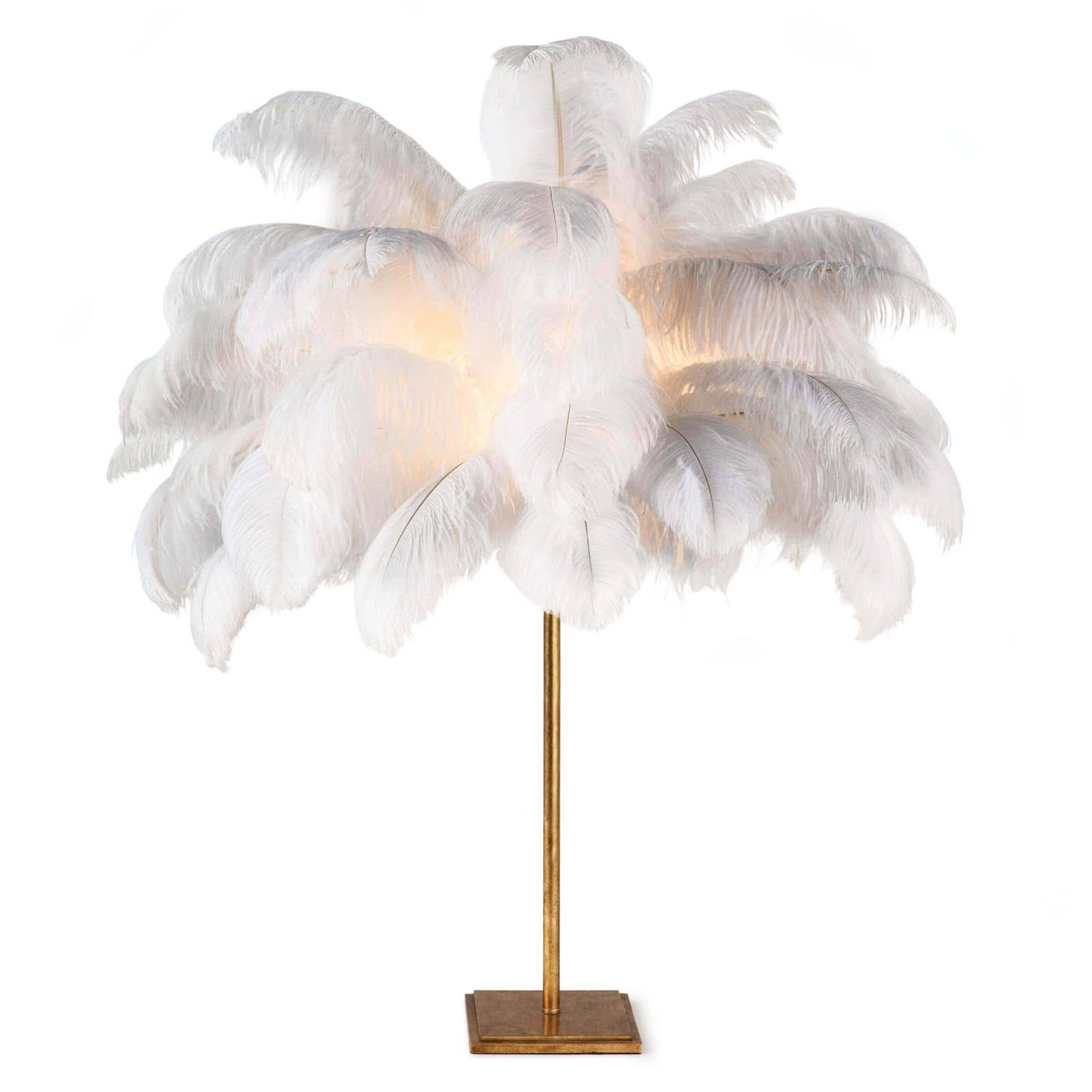 Josephine Feather Table Lamp By Regina Andrew | Table Lamps | Modishstore - 2