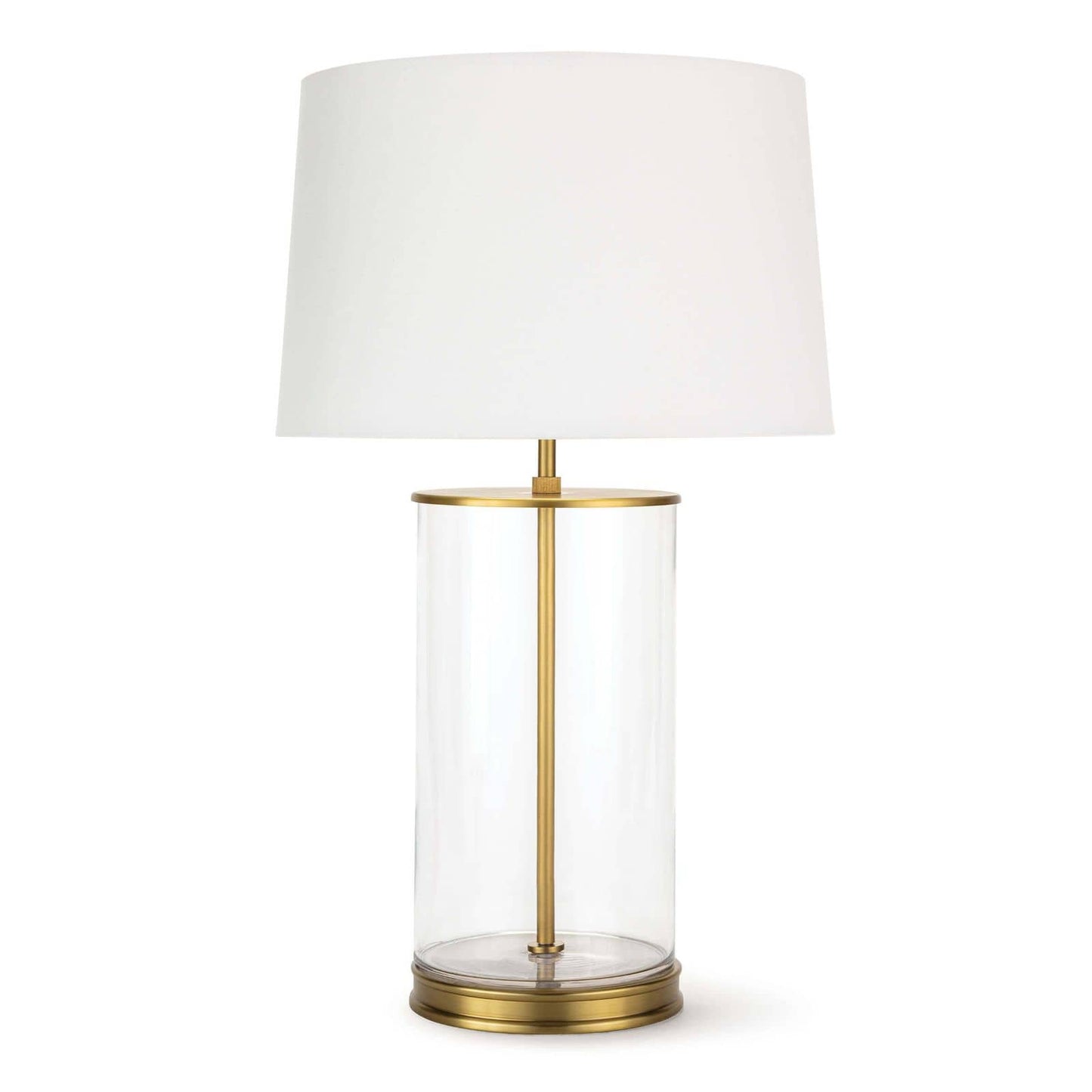 Magelian Glass Table Lamp Natural Brass By Regina Andrew | Table Lamps | Modishstore - 2
