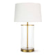 Magelian Glass Table Lamp Natural Brass By Regina Andrew | Table Lamps | Modishstore - 2