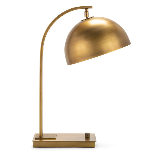 Otto Desk Lamp Natural Brass By Regina Andrew | Table Lamps | Modishstore