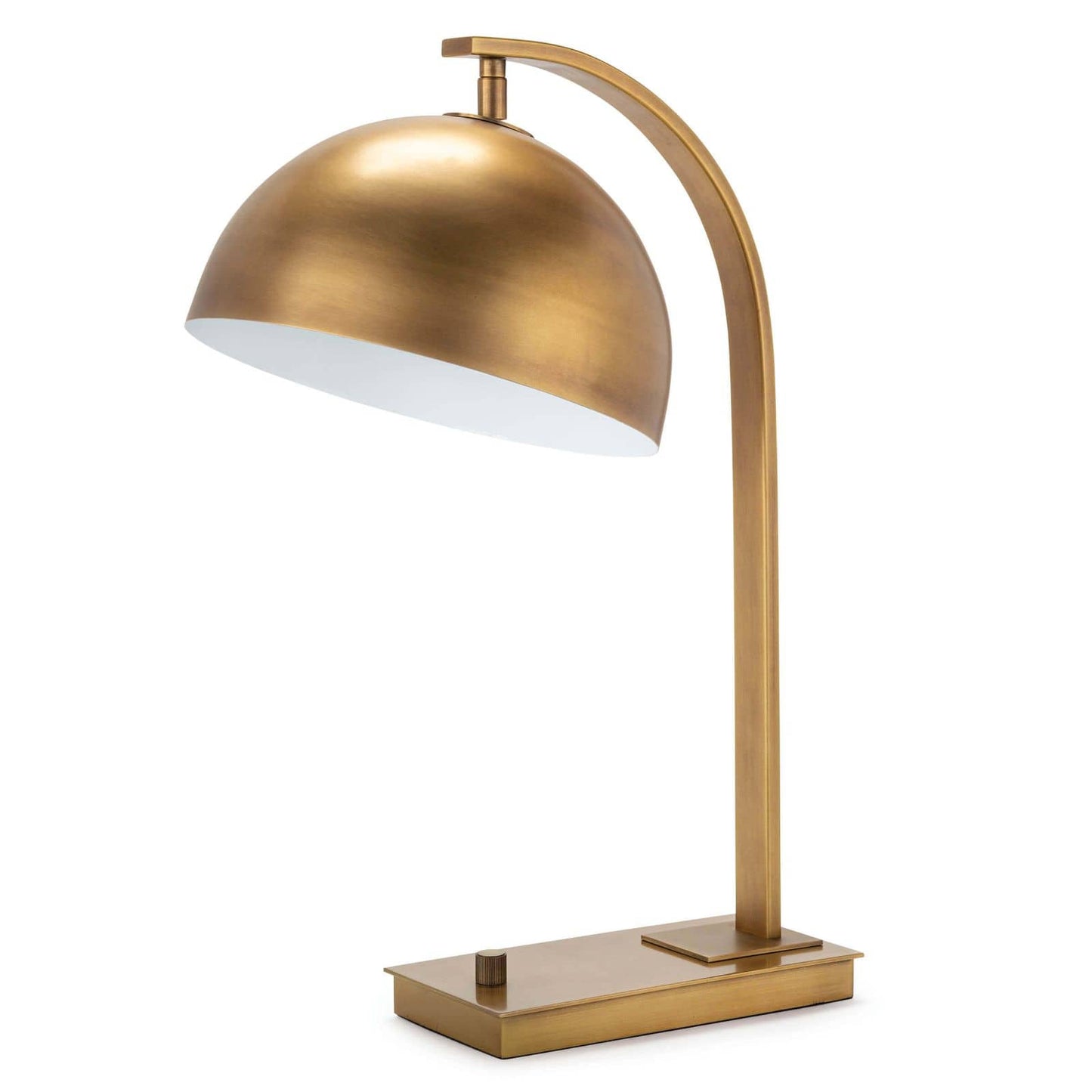 Otto Desk Lamp Natural Brass By Regina Andrew | Table Lamps | Modishstore - 3