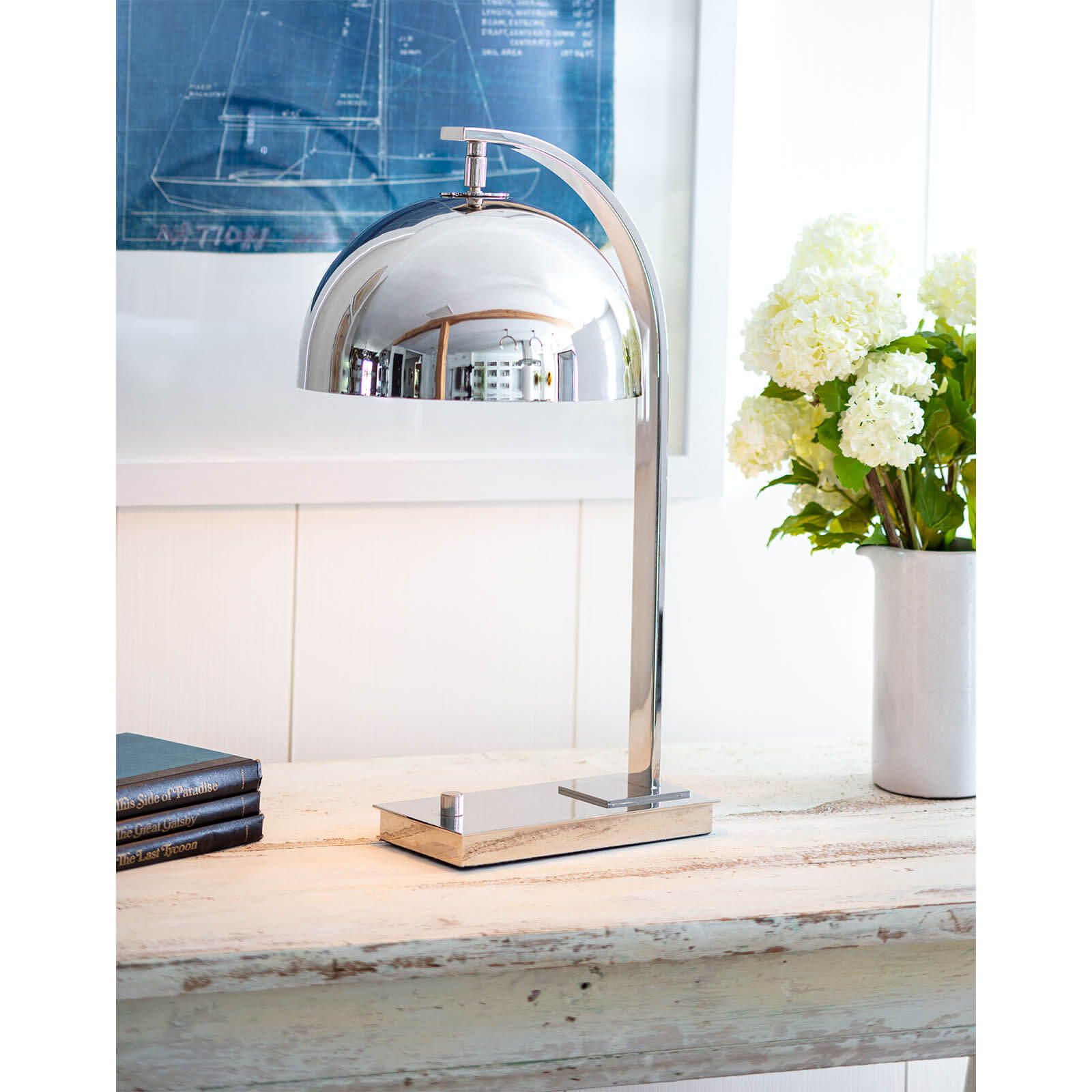 Otto Desk Lamp Natural Brass By Regina Andrew | Table Lamps | Modishstore - 17
