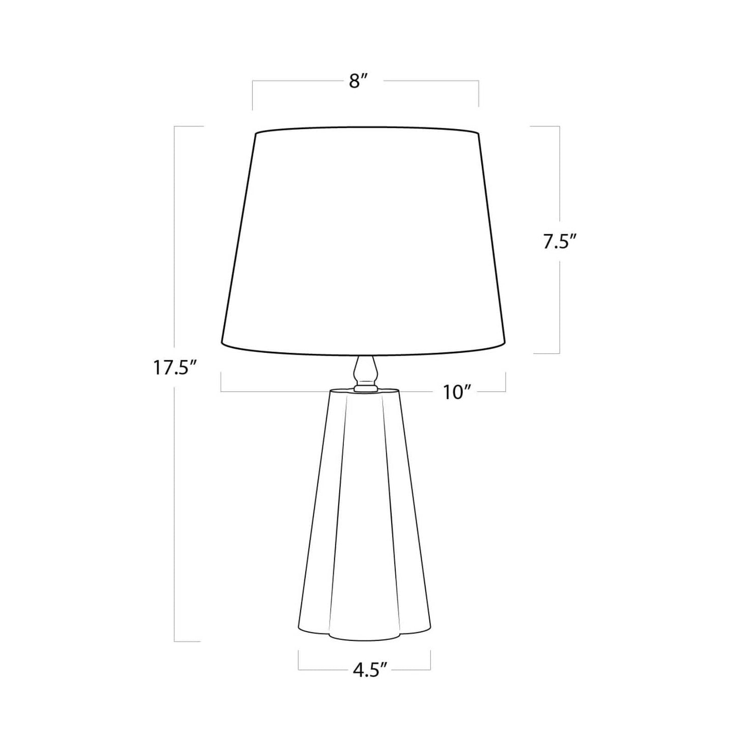 Joelle Mini Lamp By Regina Andrew | Table Lamps | Modishstore - 4