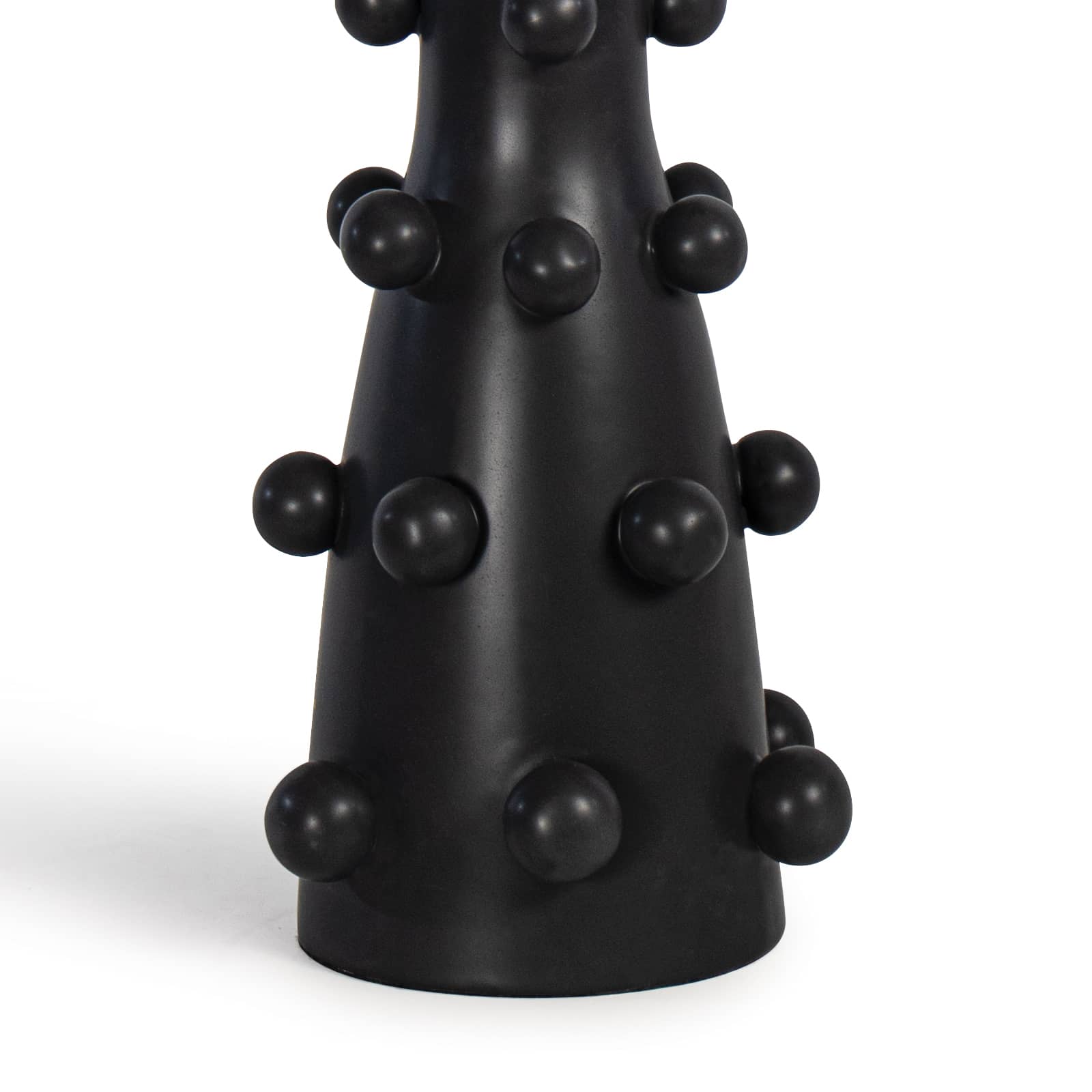Pom Pom Ceramic Table Lamp Black By Regina Andrew | Table Lamps | Modishstore - 2