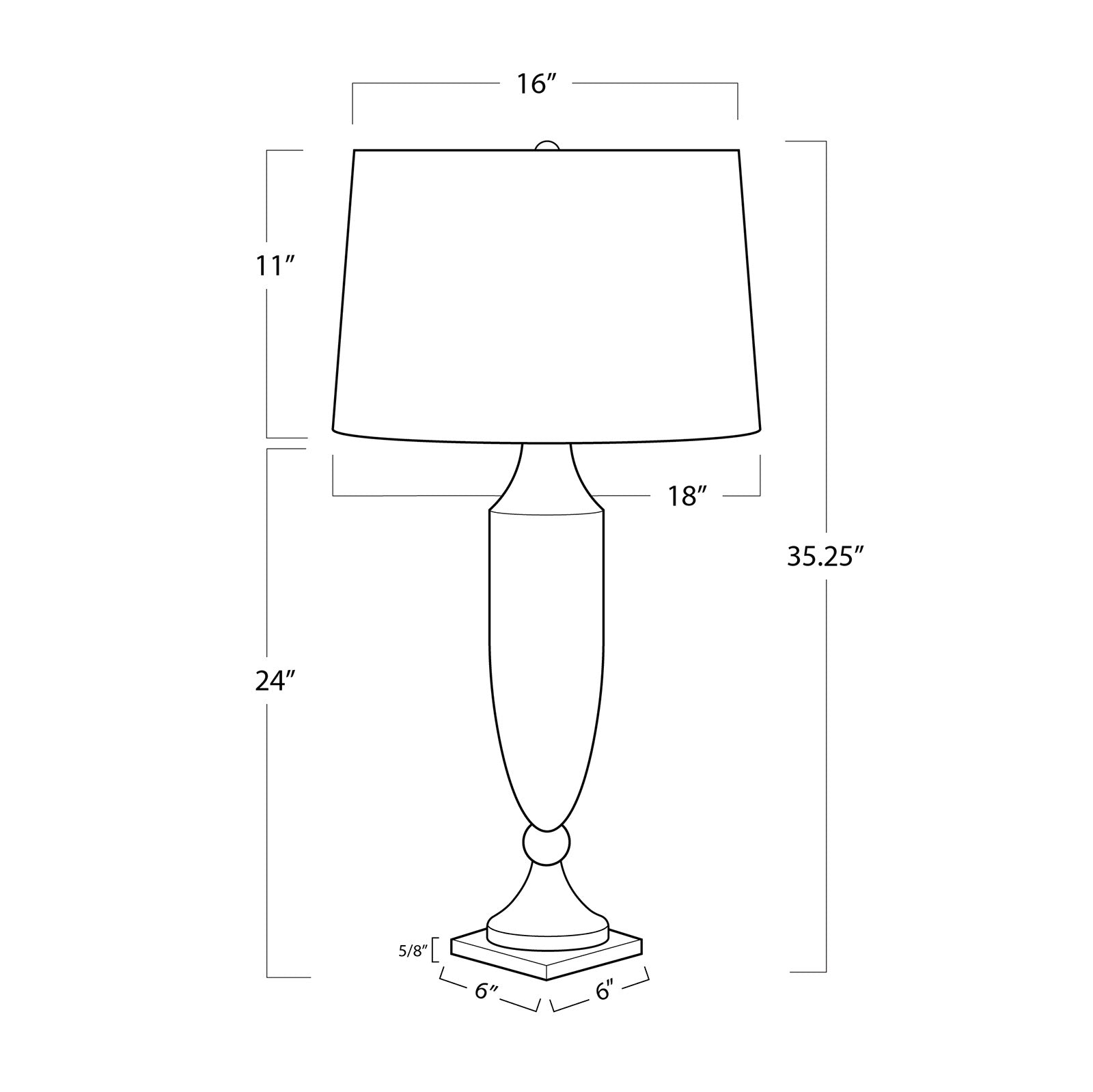 Georgina Wood Table Lamp By Regina Andrew | Table Lamps | Modishstore - 7