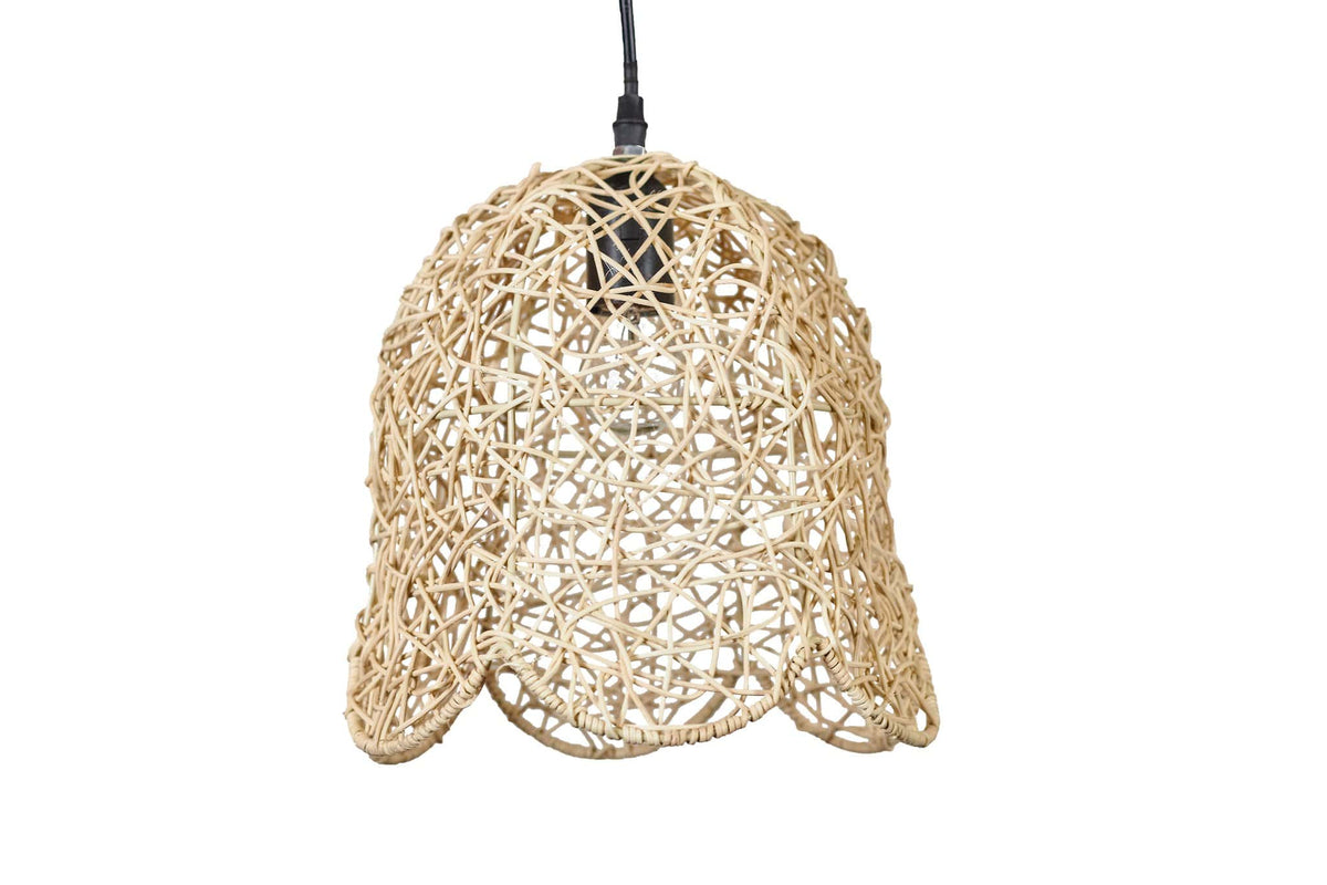 Tulip Rattan Pendant Light By Artisan Living – Modish Store