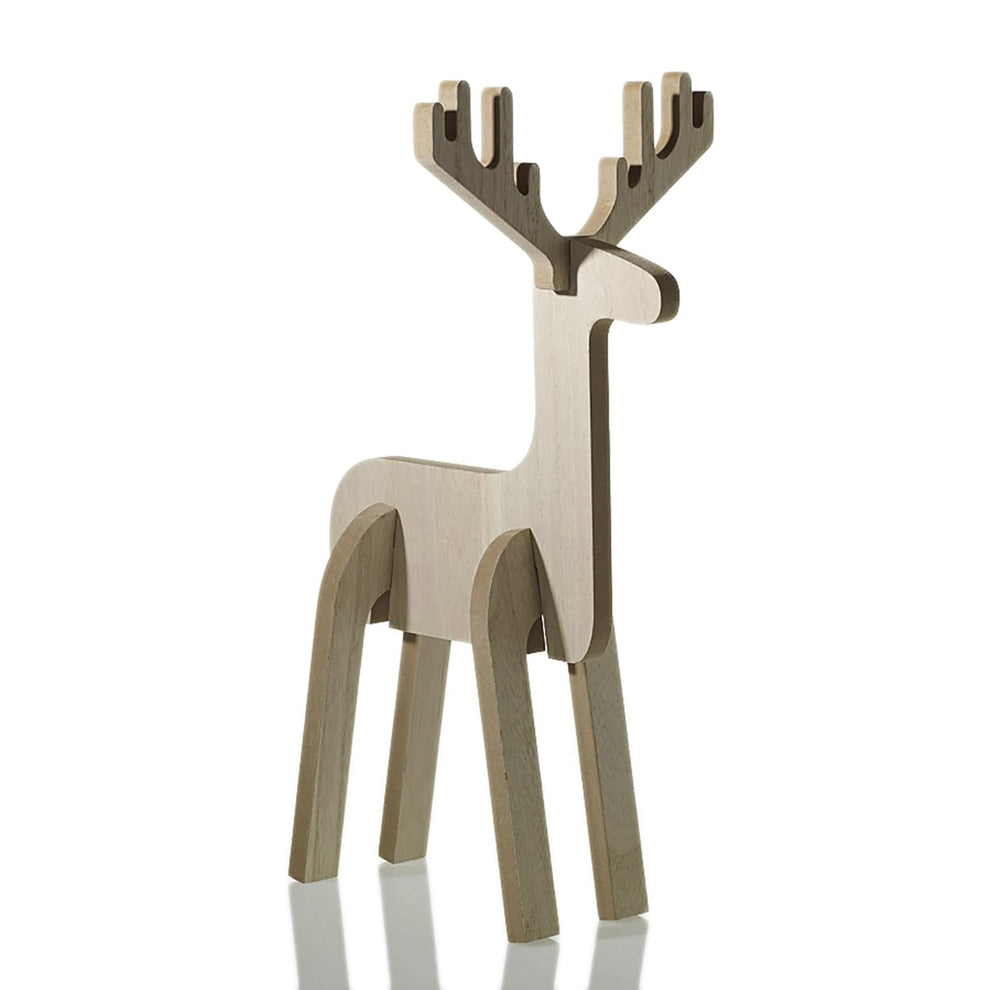 Blitzen Reindeer Set of 8 by Accent Decor | Ornaments | Modishstore - 3