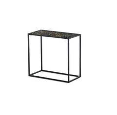 Pietra™ Side Table (Rectangle: Crushed Glass) By Texture Designideas