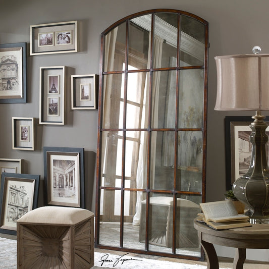 Uttermost Amiel Antique Large Arch Mirror | Mirrors | Modishstore