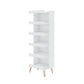 Manhattan Comfort Rockefeller Shoe Storage Rack with 6 Shelves in White | Shelves & Shelving Units | Modishstore-5
