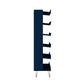 Manhattan Comfort Rockefeller Shoe Storage Rack with 6 Shelves in White | Shelves & Shelving Units | Modishstore-10