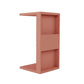 Manhattan Comfort Marine Modern End Table with Magazine Shelf in Ceramic Pink | End Tables | Modishstore-2