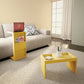 Manhattan Comfort Marine Modern End Table with Magazine Shelf in Yellow | End Tables | Modishstore