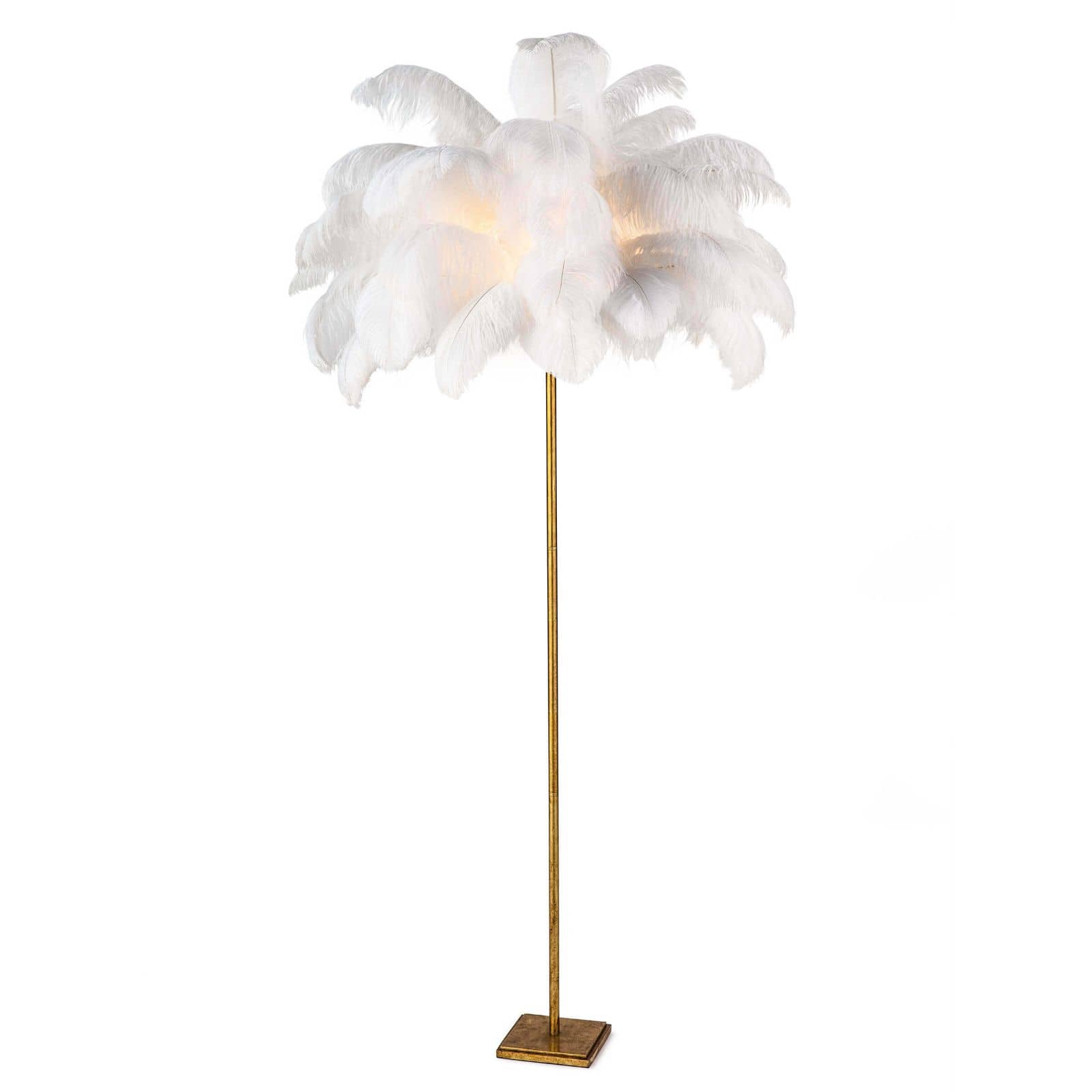 Josephine Feather Floor Lamp By Regina Andrew | Floor Lamps | Modishstore - 2