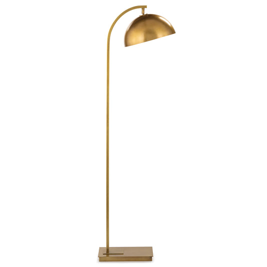 Otto Floor Lamp Natural Brass By Regina Andrew | Floor Lamps | Modishstore