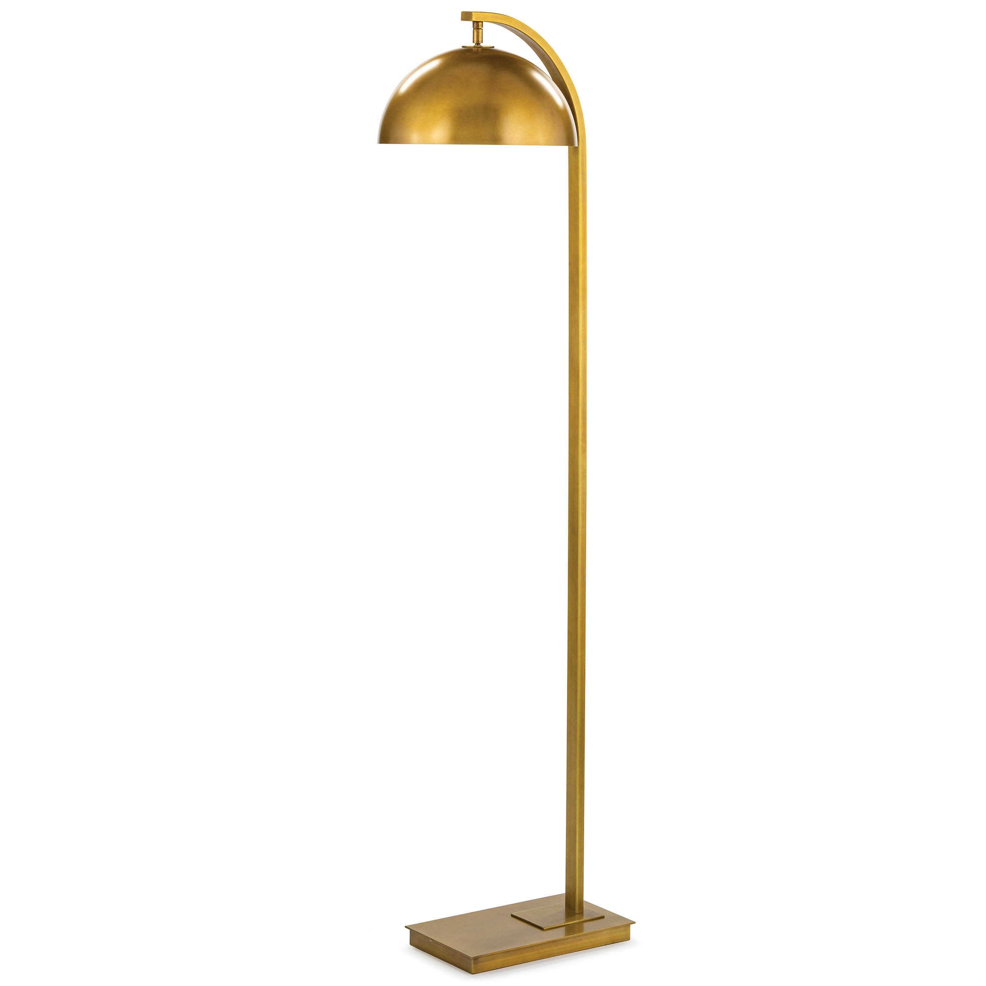 Otto Floor Lamp Natural Brass By Regina Andrew | Floor Lamps | Modishstore - 3