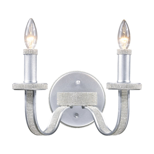 Encasement 2-Light Sconce in Silver ELK Lighting | Sconces | Modishstore