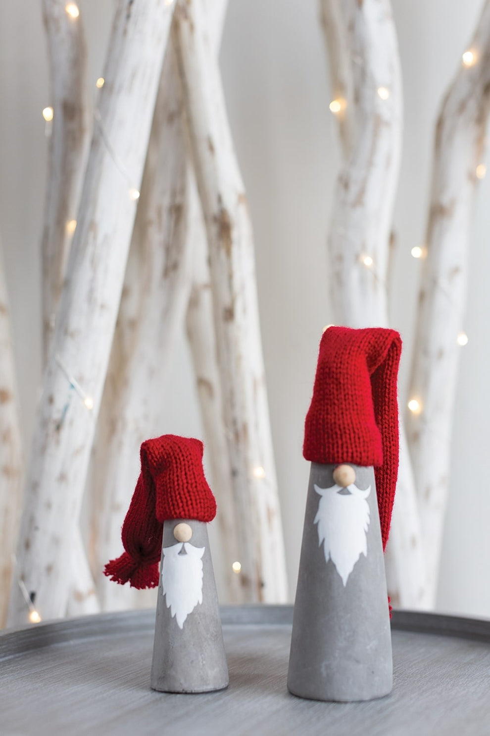 Beanie Claus Set of 8 By Accent Decor | Ornaments | Modishstore - 5