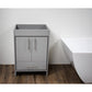 Rio 24" Modern Bathroom Vanity in Soft White with Brushed By Volpa USA | Bathroom Accessories |  Modishstore  - 11
