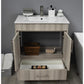 Pacific 30" Modern Bathroom Vanity in Ash Grey By Volpa USA | Bathroom Accessories |  Modishstore  - 6