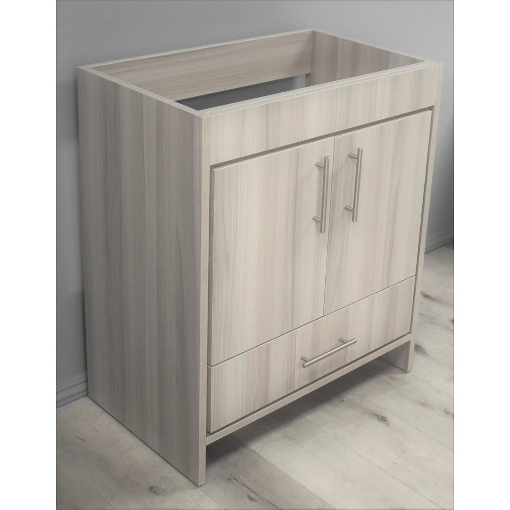Pacific 36" Modern Bathroom Vanity in Weathered Grey with Brushed By Volpa USA | Bathroom Accessories |  Modishstore  - 13