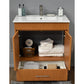 Pacific 30" Modern Bathroom Vanity in Honey Maple By Volpa USA | Bathroom Accessories |  Modishstore  - 4