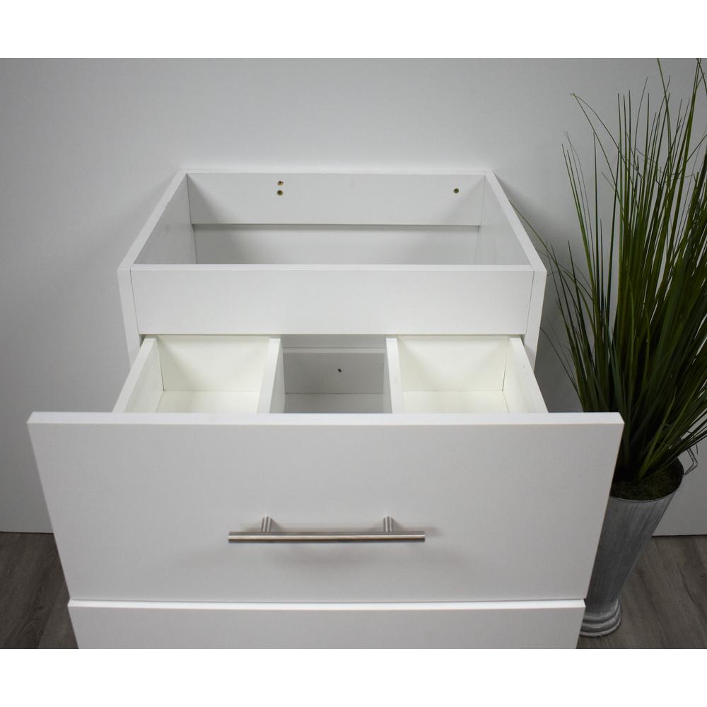 Napa 30" Modern Wall-Mounted Floating Bathroom Vanity By Volpa USA | Bathroom Accessories |  Modishstore  - 4