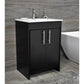 Villa 30" Modern Bathroom Vanity in Grey with Integrated Ceramic By Volpa USA | Bathroom Accessories |  Modishstore  - 10