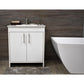Villa 36" Modern Bathroom Vanity in White with Integrated Ceramic By Volpa USA | Bathroom Accessories |  Modishstore  - 4