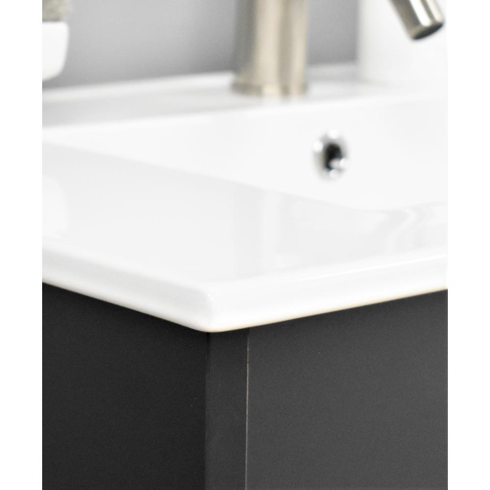 Villa 48" Modern Bathroom Vanity in White with Integrated Ceramic By Volpa USA | Bathroom Accessories |  Modishstore  - 25