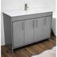 Villa 48" Modern Bathroom Vanity in White with Integrated Ceramic By Volpa USA | Bathroom Accessories |  Modishstore  - 8