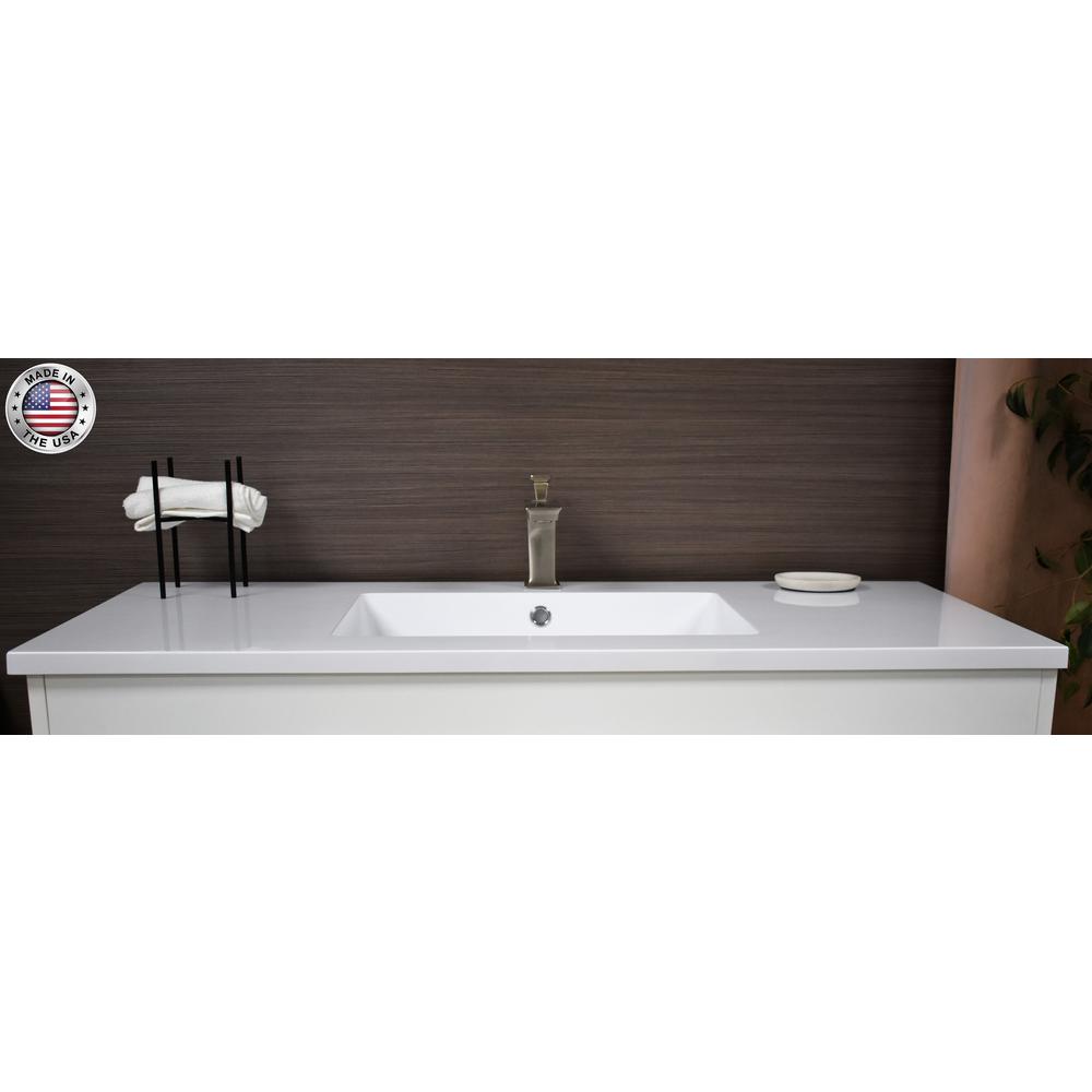 Rio 48" Modern Bathroom Vanity in Black with Acrylic Top By Volpa USA | Bathroom Accessories |  Modishstore  - 13