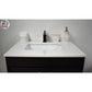 Capri 24" Modern Bathroom Vanity in White with White Microstone By Volpa USA | Bathroom Accessories |  Modishstore  - 22