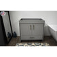 Capri 36" Modern Bathroom Vanity (Cabinet Only) By Volpa USA | Bathroom Accessories |  Modishstore  - 11