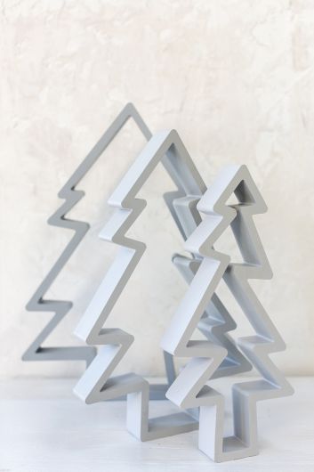 Offbeat Christmas Tree Set Of 3 By Accent Decor | Christmas Trees | Modishstore - 2