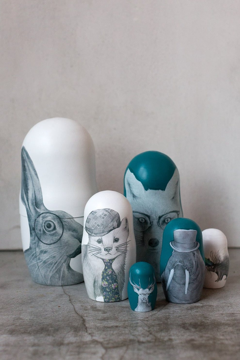E+E Nesting Dolls By Accent Decor | Ornaments | Modishstore - 2