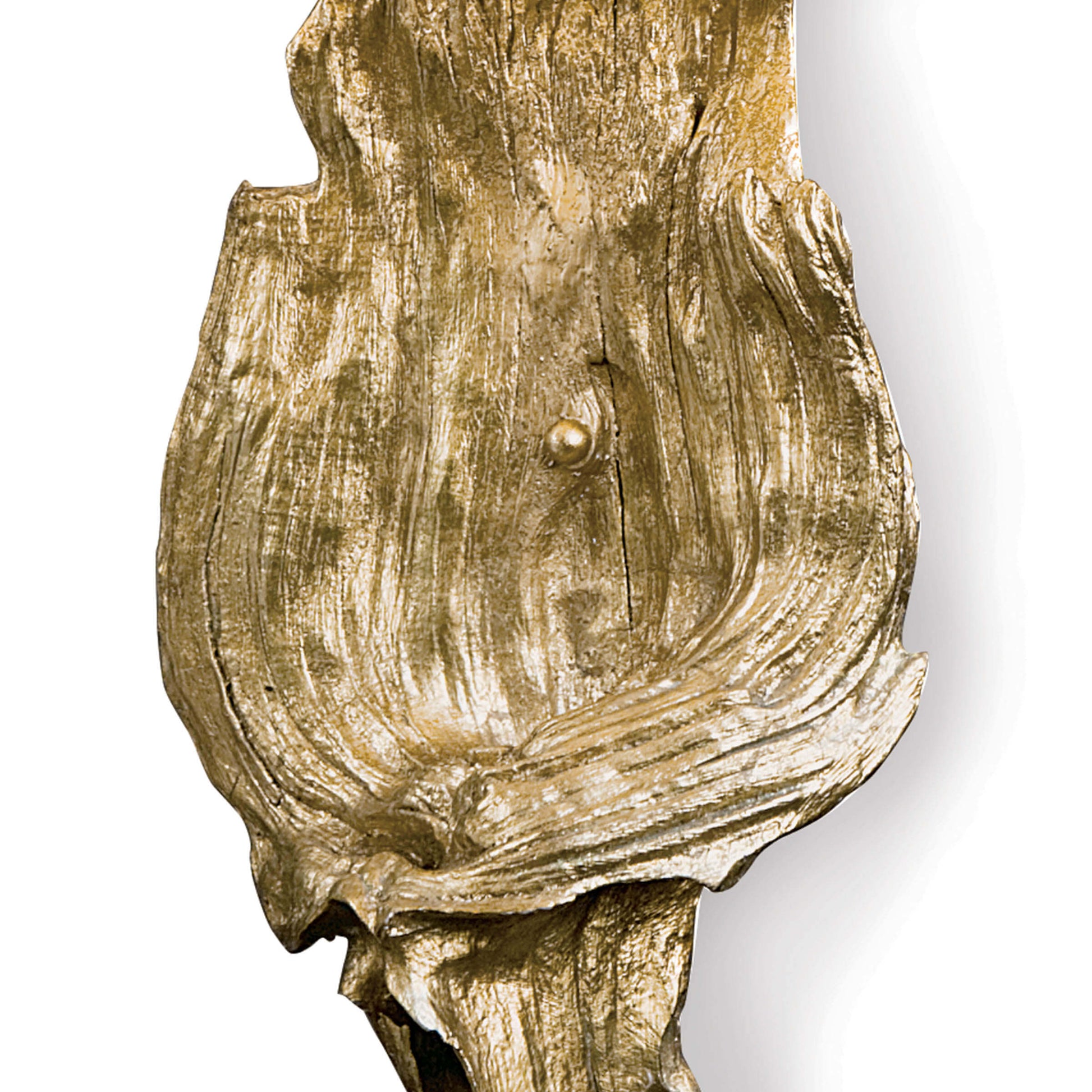 Driftwood Sconce Ambered Silver Leaf By Regina Andrew | Sconces | Modishstore - 7