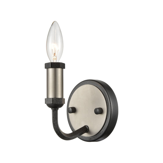 Cortlandt 1-Light Sconce in Gray Iron ELK Lighting | Sconces | Modishstore